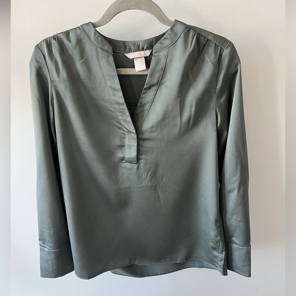 H&M Silk Blouse